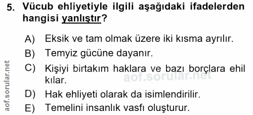 Soru 5