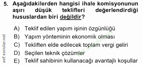 Soru 5