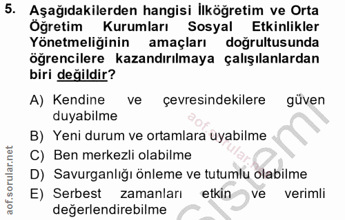 Soru 5