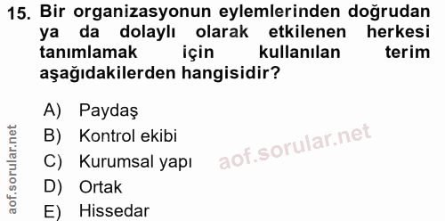 Soru 15