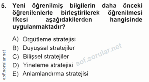 Soru 5