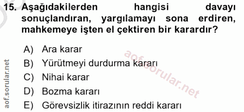 Soru 15