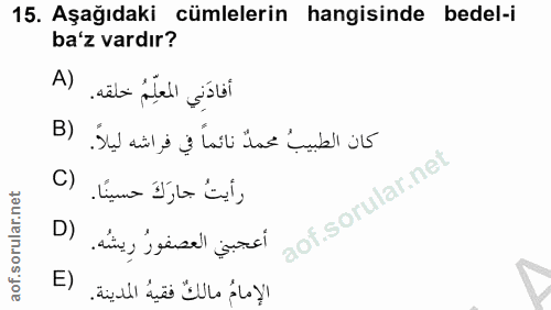 Soru 15