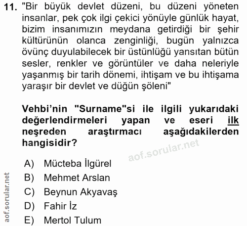 Soru 11