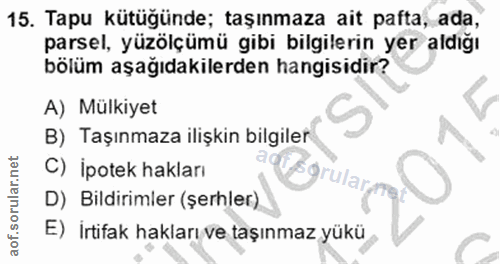 Soru 15