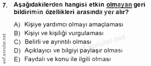Soru 7