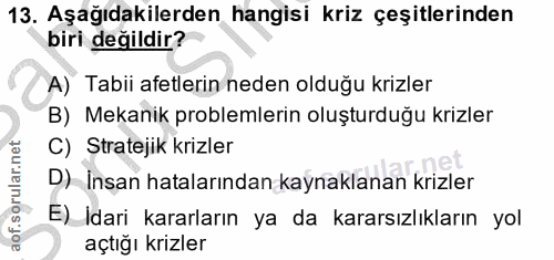 Soru 13