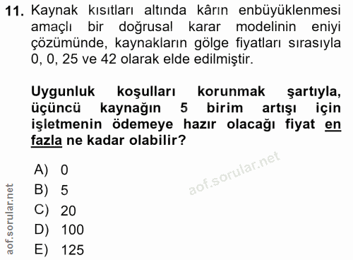 Soru 11