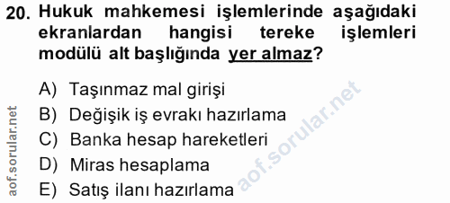 Soru 20