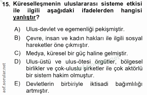 Soru 15