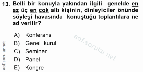 Soru 13