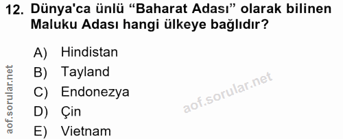 Soru 12
