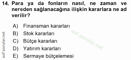 Soru 14