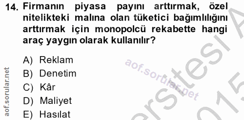 Soru 14