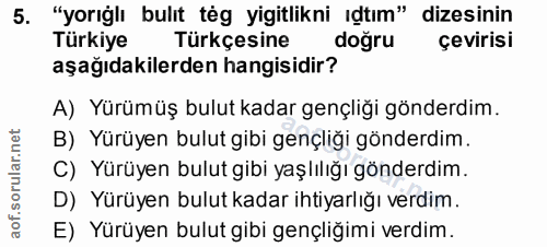 Soru 5