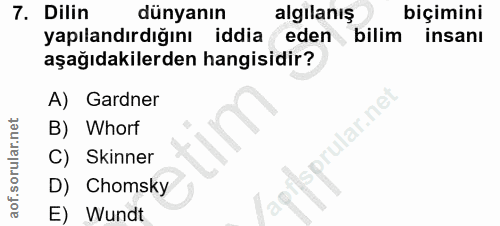 Soru 7