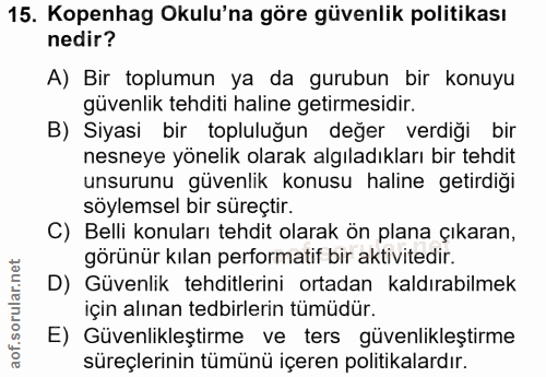 Soru 15