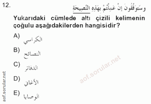 Soru 12