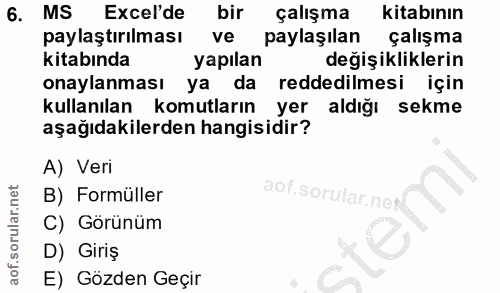 Soru 6