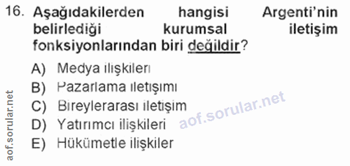 Soru 16