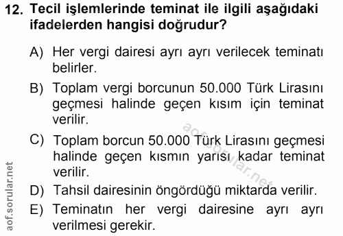 Soru 12