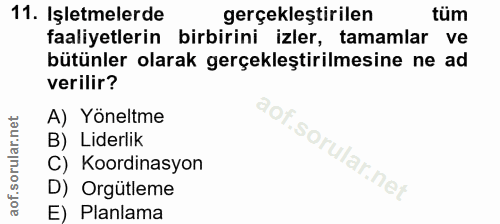 Soru 11