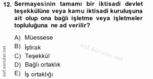 Soru 12