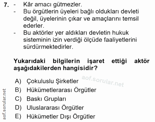 Soru 7