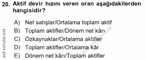 Soru 20