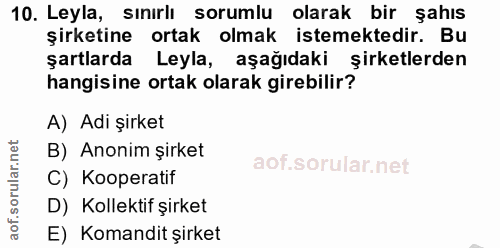 Soru 10
