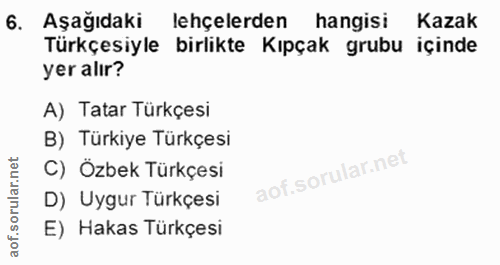 Soru 6