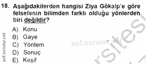 Soru 18