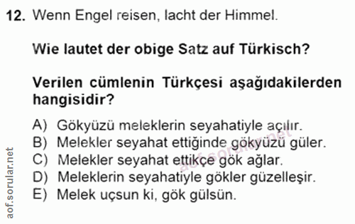 Soru 12