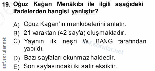 Soru 19