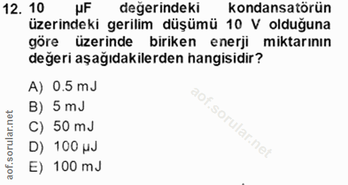 Soru 12
