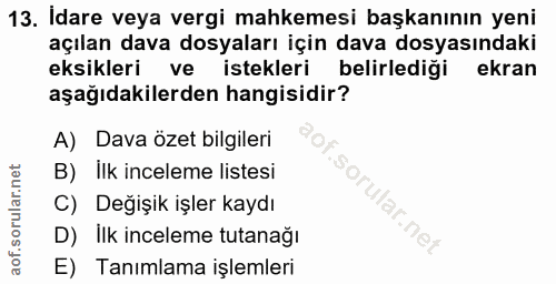 Soru 13