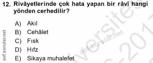 Soru 12