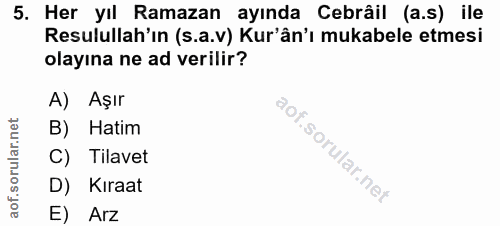 Soru 5
