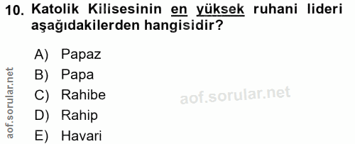 Soru 10