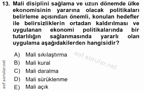 Soru 13