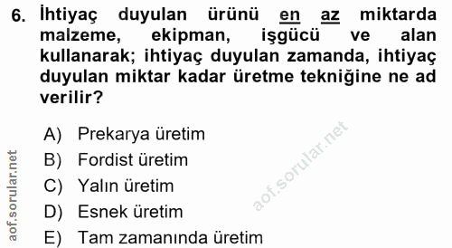 Soru 6