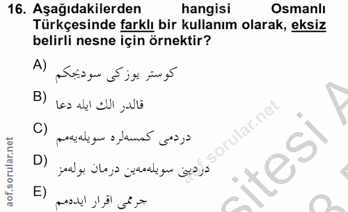 Soru 16
