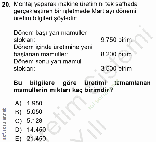 Soru 20