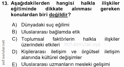 Soru 13