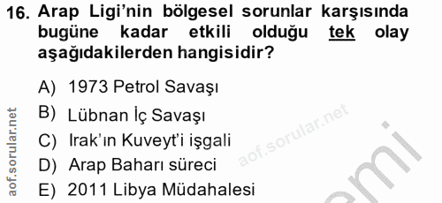 Soru 16