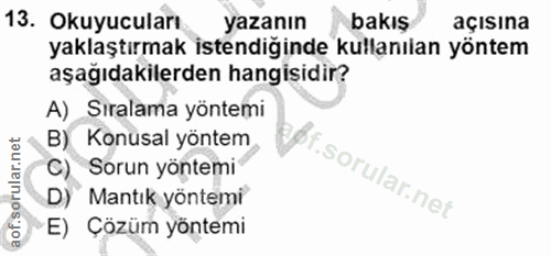 Soru 13