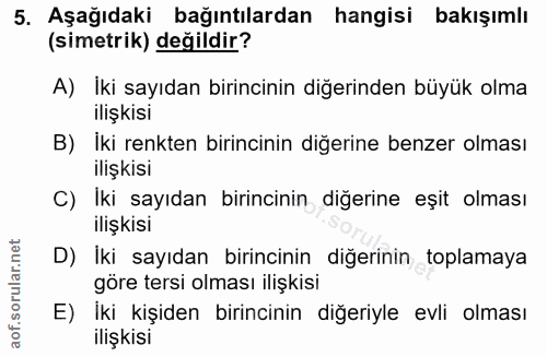 Soru 5