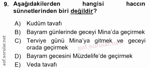 Soru 9
