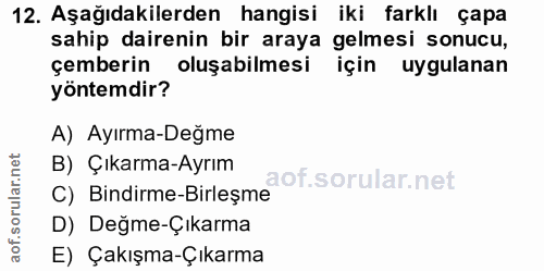 Soru 12