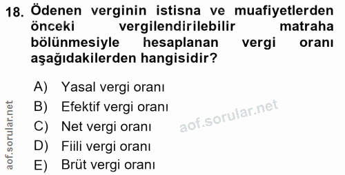 Soru 18